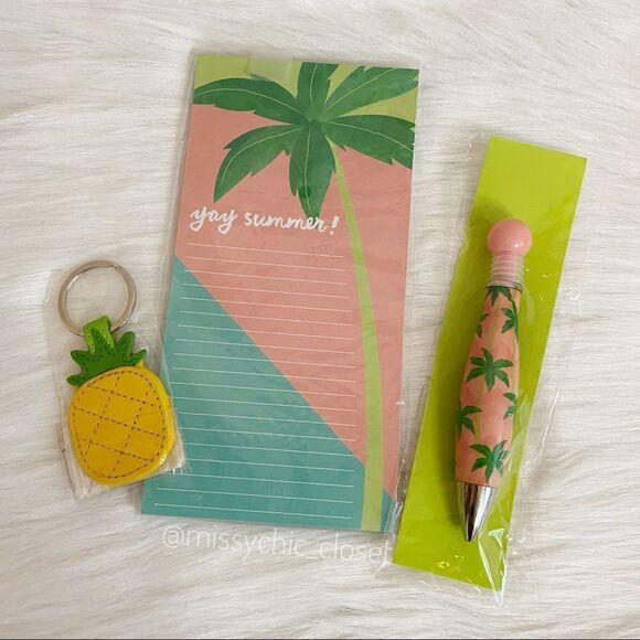 Magnetic List Pad, Stylo Pen & Keychain - Picture 1 of 6